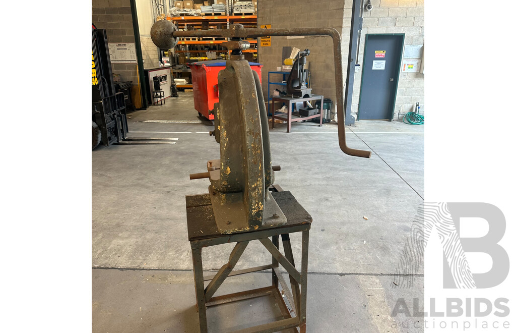 John Heine Bench Screw Press (Series 2)