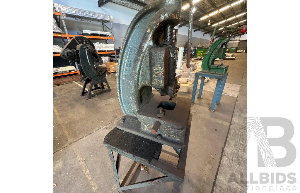 John Heine Bench Screw Press (Series 2)