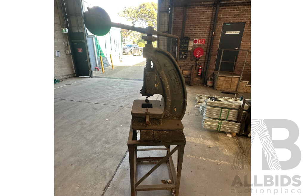 John Heine Bench Screw Press (Series 2)