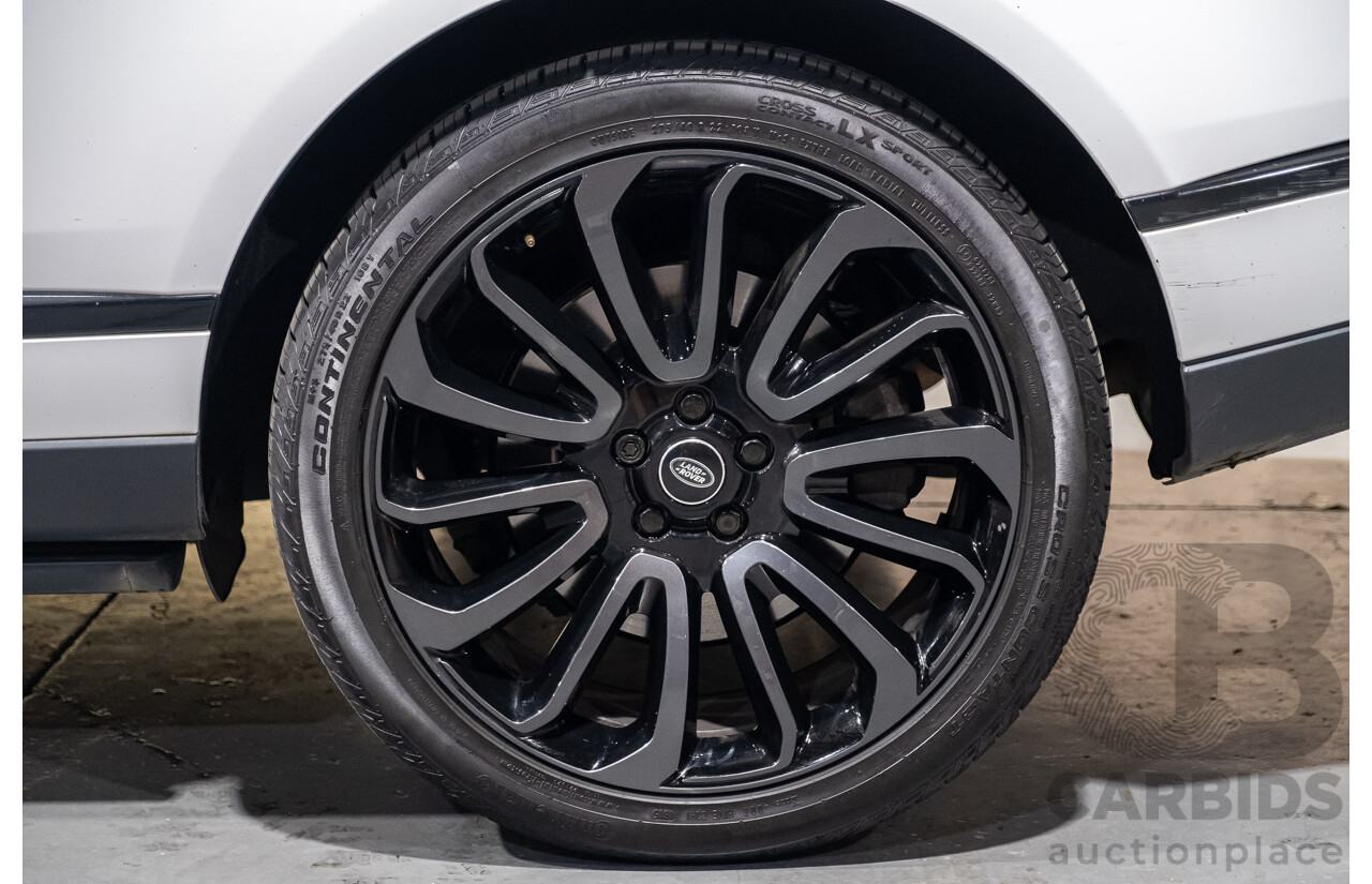 9/2015 Land Rover Range Rover Vogue SDV8 LG MY15.5 4d Wagon White Turbo Diesel V8 4.4L