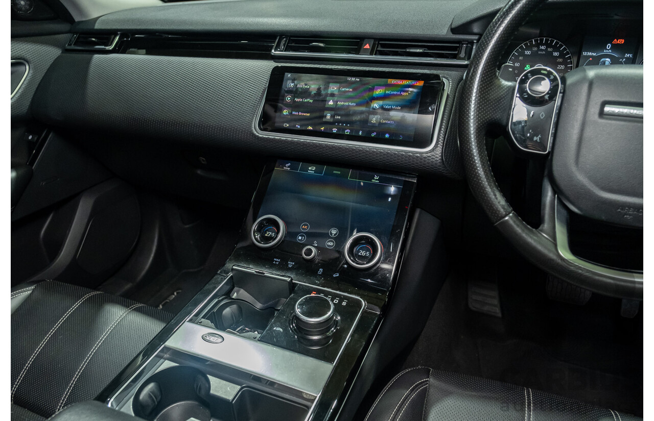 09/2017 Land Rover Range Rover Velar D180 (AWD) L560 MY18 5d Wagon Polaris White Turbo Diesel 2.0L