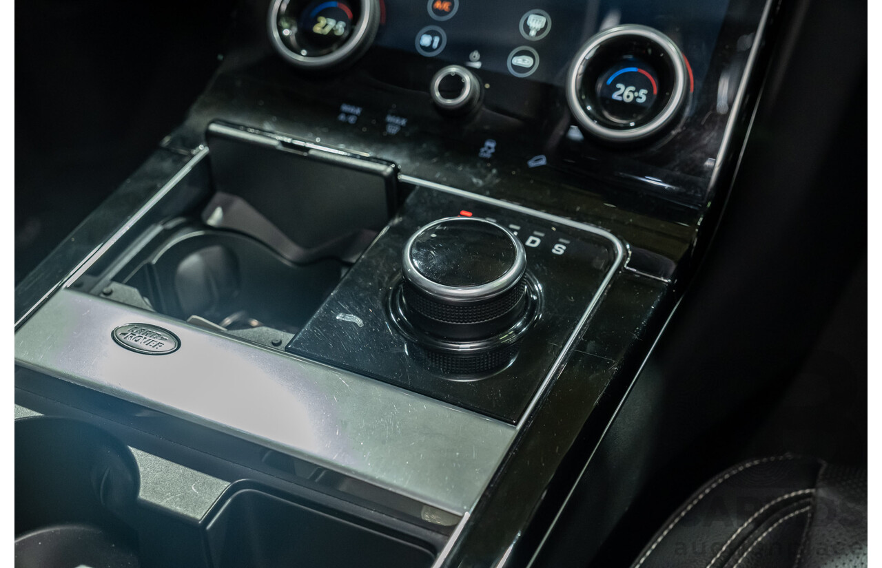 09/2017 Land Rover Range Rover Velar D180 (AWD) L560 MY18 5d Wagon Polaris White Turbo Diesel 2.0L