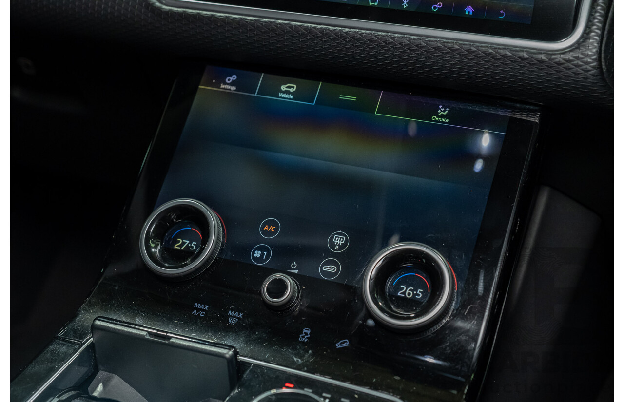 09/2017 Land Rover Range Rover Velar D180 (AWD) L560 MY18 5d Wagon Polaris White Turbo Diesel 2.0L