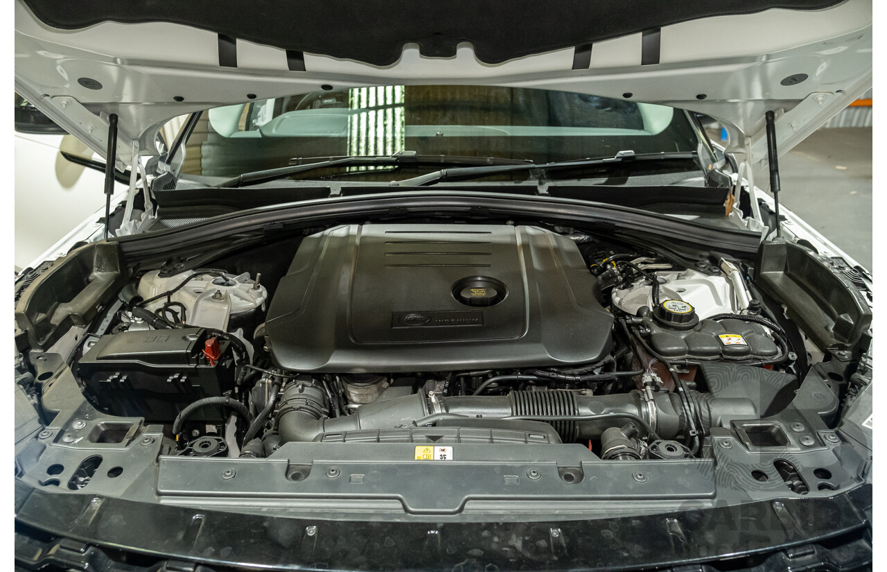 09/2017 Land Rover Range Rover Velar D180 (AWD) L560 MY18 5d Wagon Polaris White Turbo Diesel 2.0L