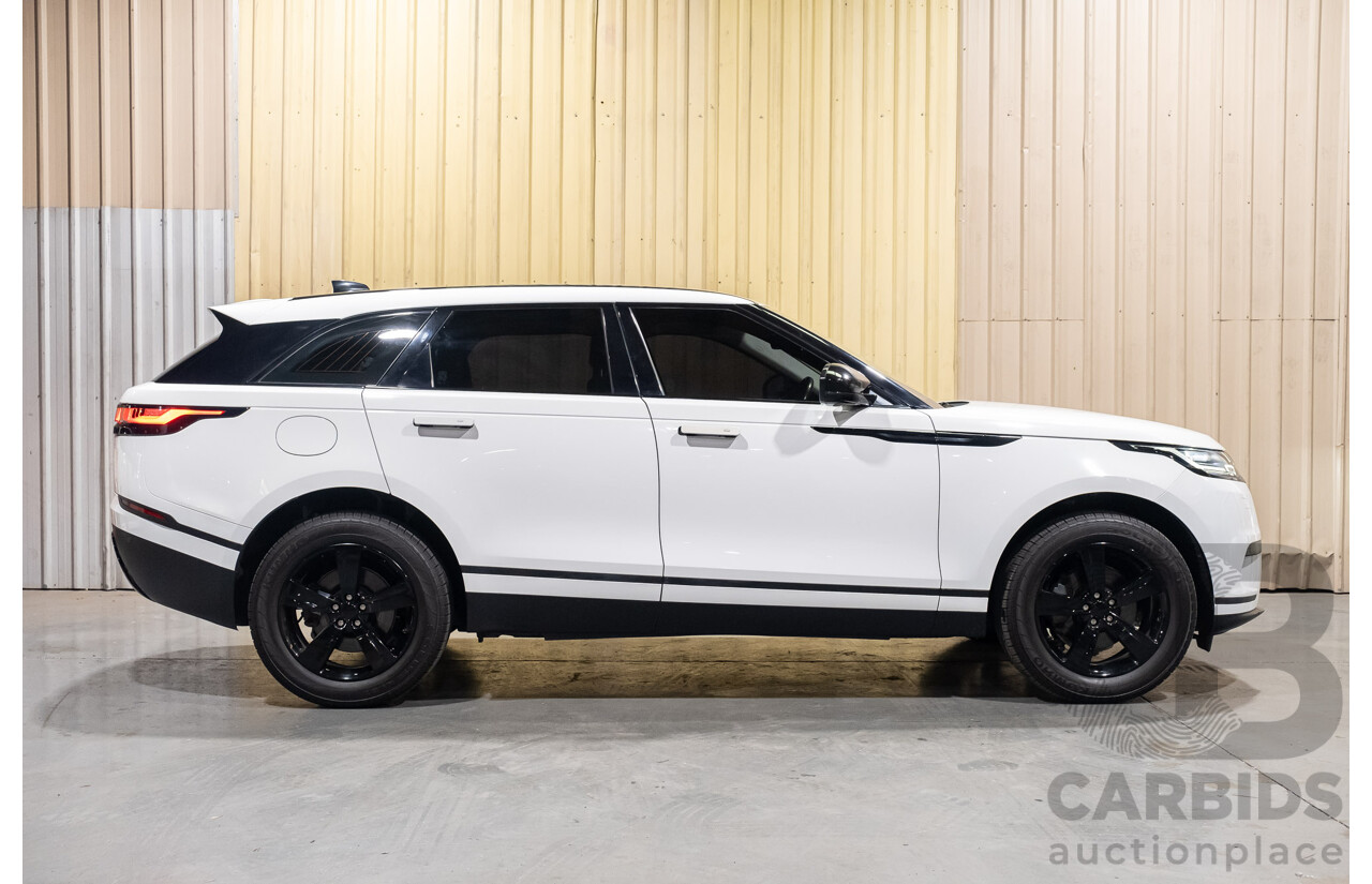 09/2017 Land Rover Range Rover Velar D180 (AWD) L560 MY18 5d Wagon Polaris White Turbo Diesel 2.0L