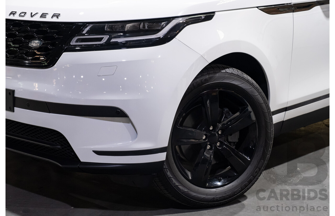 09/2017 Land Rover Range Rover Velar D180 (AWD) L560 MY18 5d Wagon Polaris White Turbo Diesel 2.0L