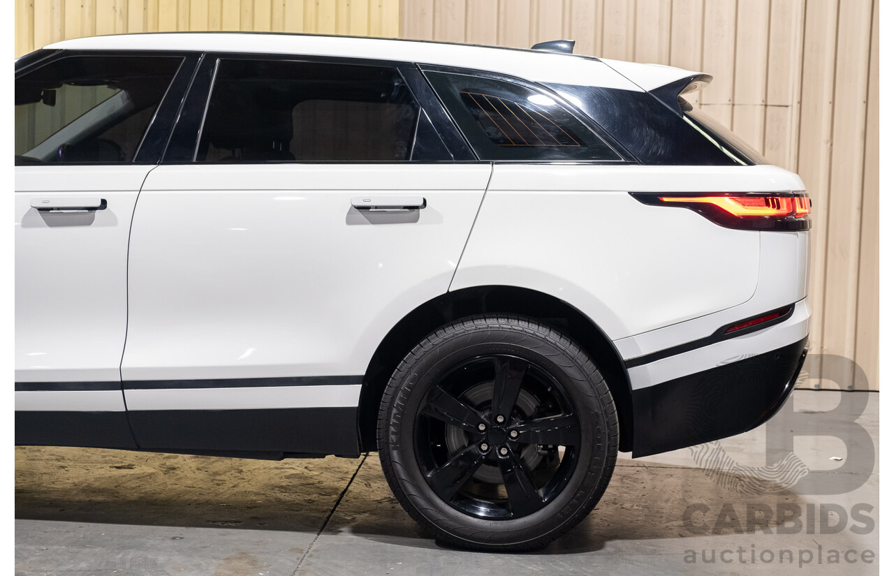 09/2017 Land Rover Range Rover Velar D180 (AWD) L560 MY18 5d Wagon Polaris White Turbo Diesel 2.0L