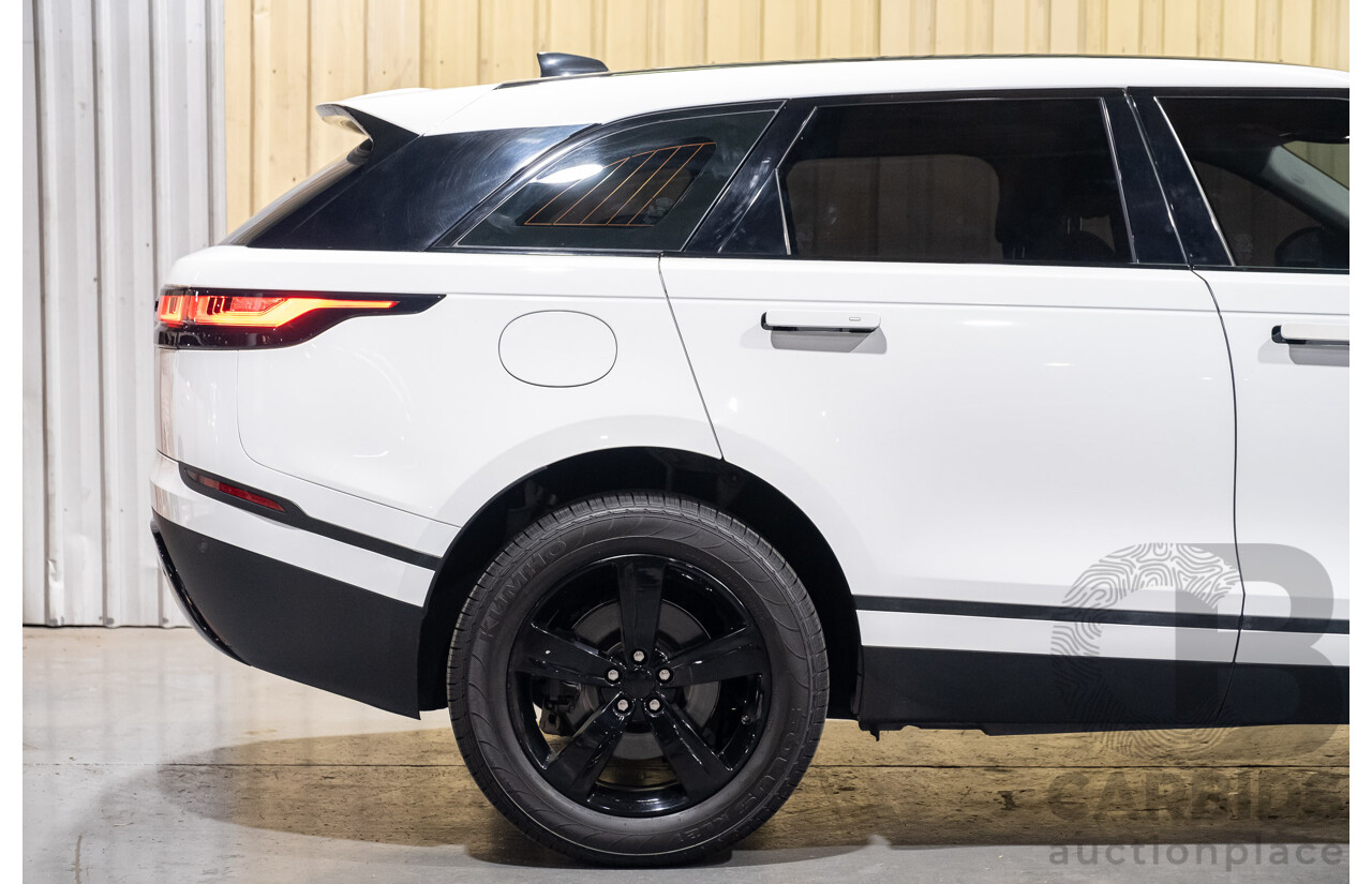 09/2017 Land Rover Range Rover Velar D180 (AWD) L560 MY18 5d Wagon Polaris White Turbo Diesel 2.0L