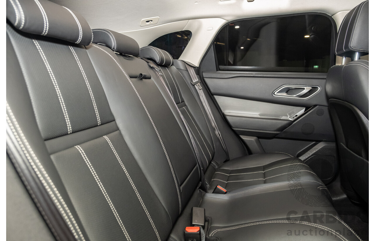 09/2017 Land Rover Range Rover Velar D180 (AWD) L560 MY18 5d Wagon Polaris White Turbo Diesel 2.0L