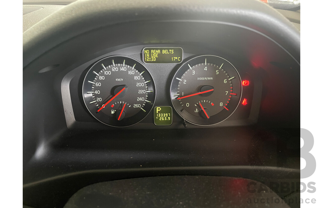 2/2012 Volvo S40 T5 Lifestyle MY12 4d Sedan White 2.5L