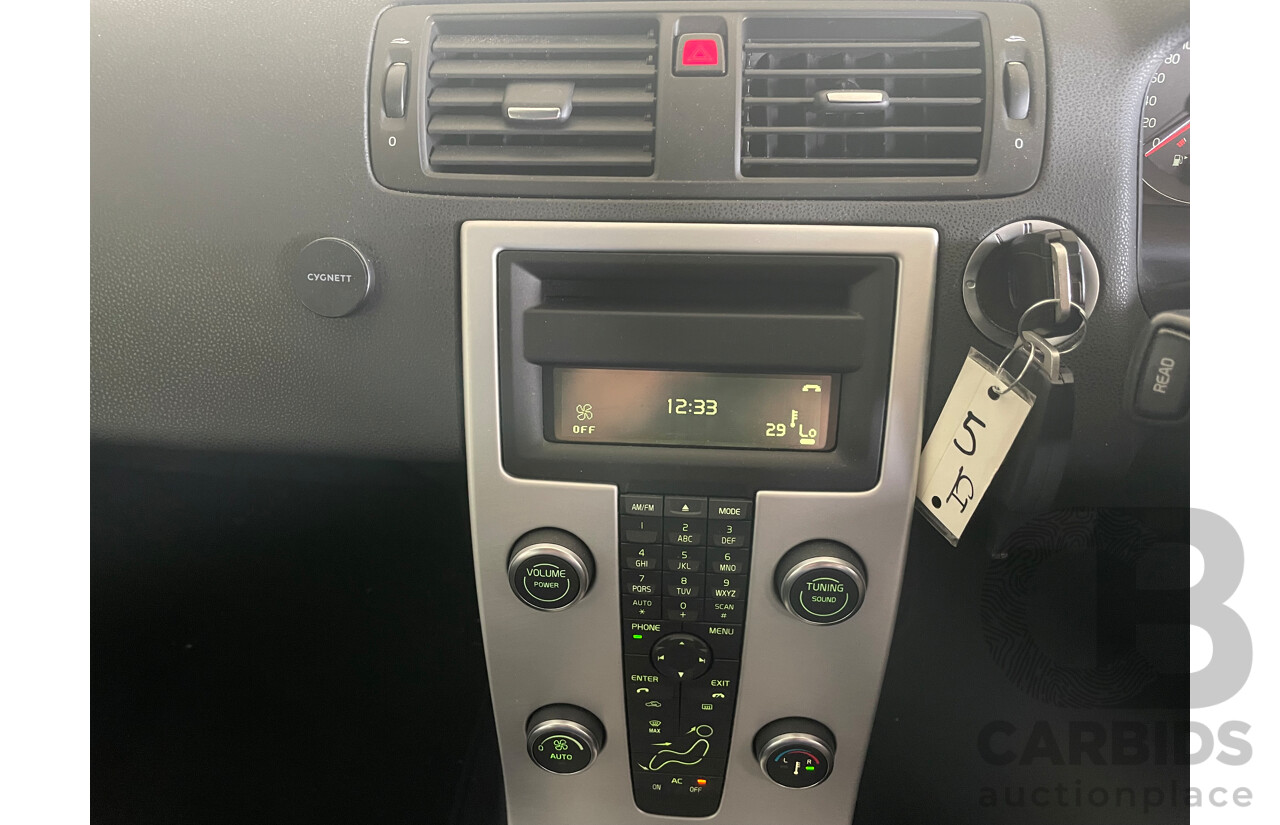 2/2012 Volvo S40 T5 Lifestyle MY12 4d Sedan White 2.5L