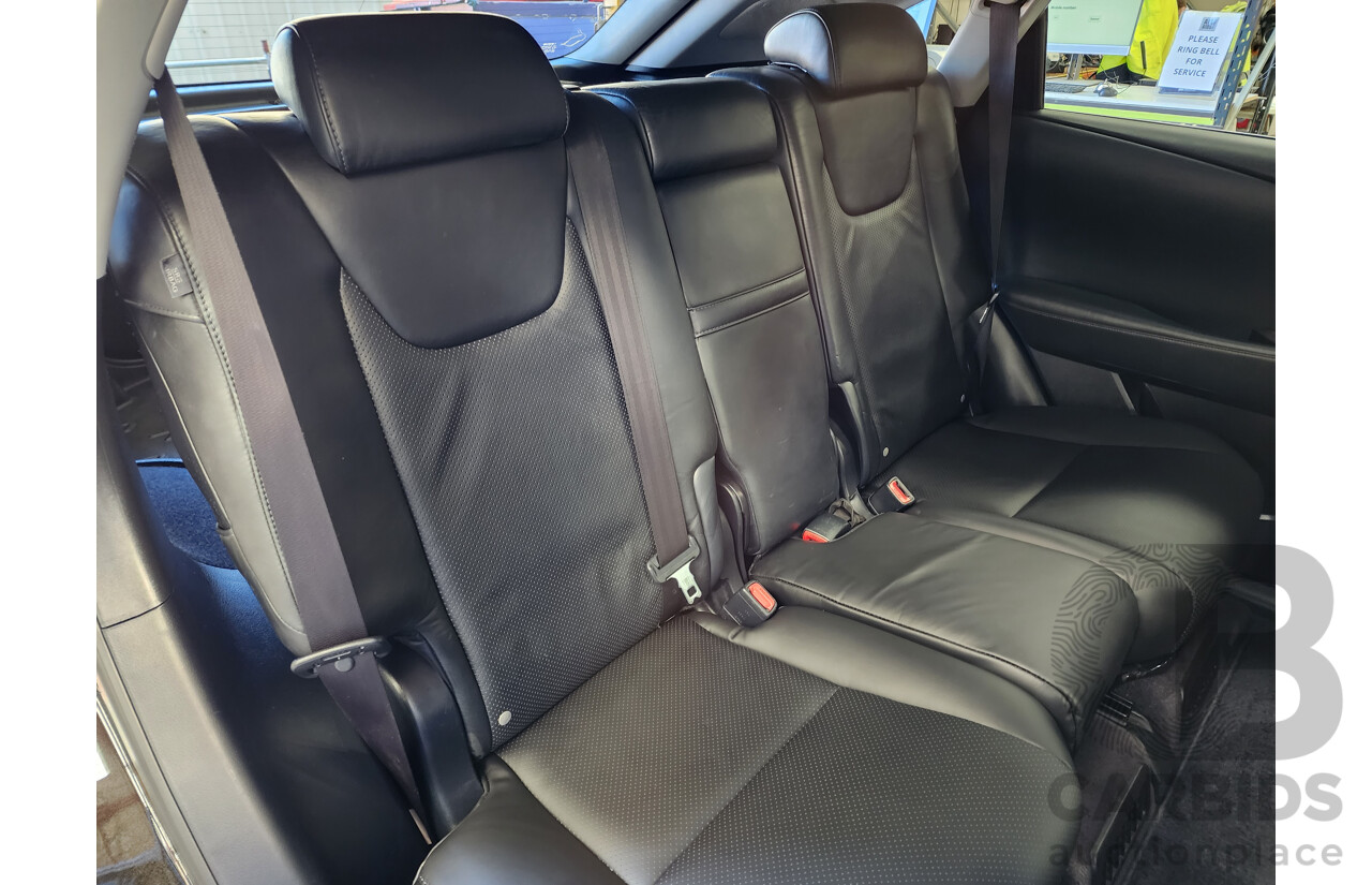 4/2013 Lexus RX450h Sports Luxury GYL15R MY13 4d Wagon Black 3.5L V6 Hybrid