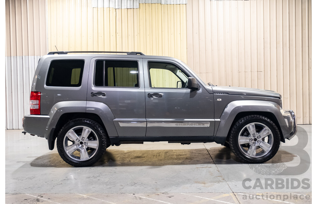 10/2012 Jeep Cherokee Limited JET KK MY12 4d Wagon Metallic Grey V6 3.7L
