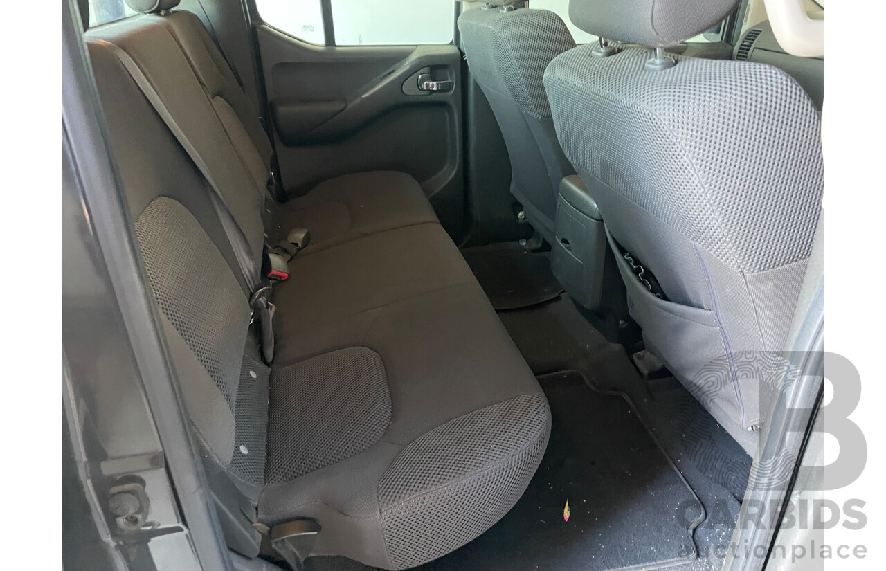 1/2008 Nissan Navara ST-X (4x4) D40 Dual Cab P/Up Grey 2.5L