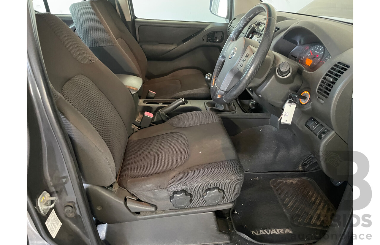 1/2008 Nissan Navara ST-X (4x4) D40 Dual Cab P/Up Grey 2.5L