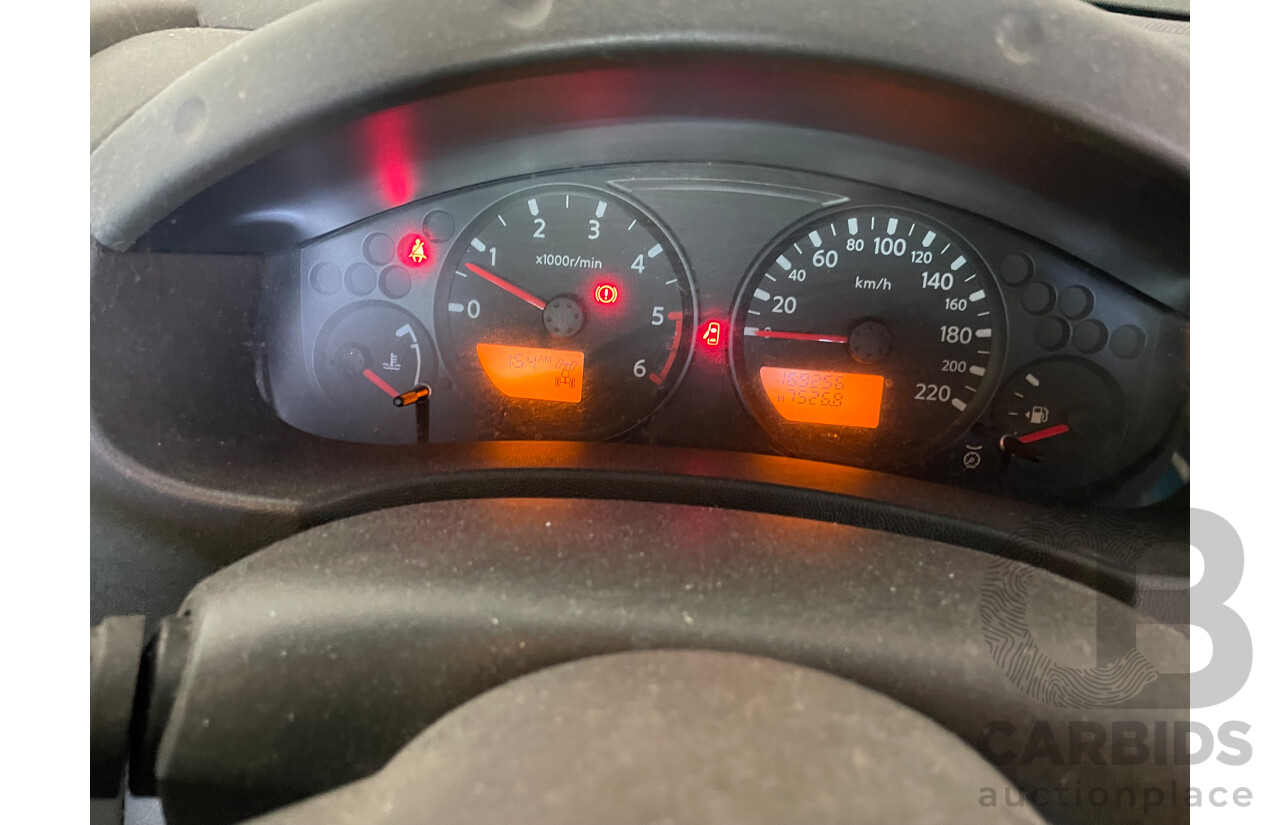 1/2008 Nissan Navara ST-X (4x4) D40 Dual Cab P/Up Grey 2.5L