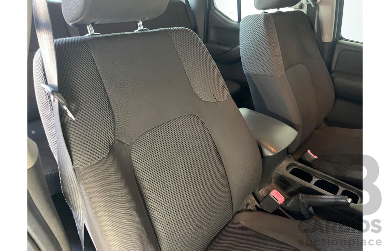 1/2008 Nissan Navara ST-X (4x4) D40 Dual Cab P/Up Grey 2.5L