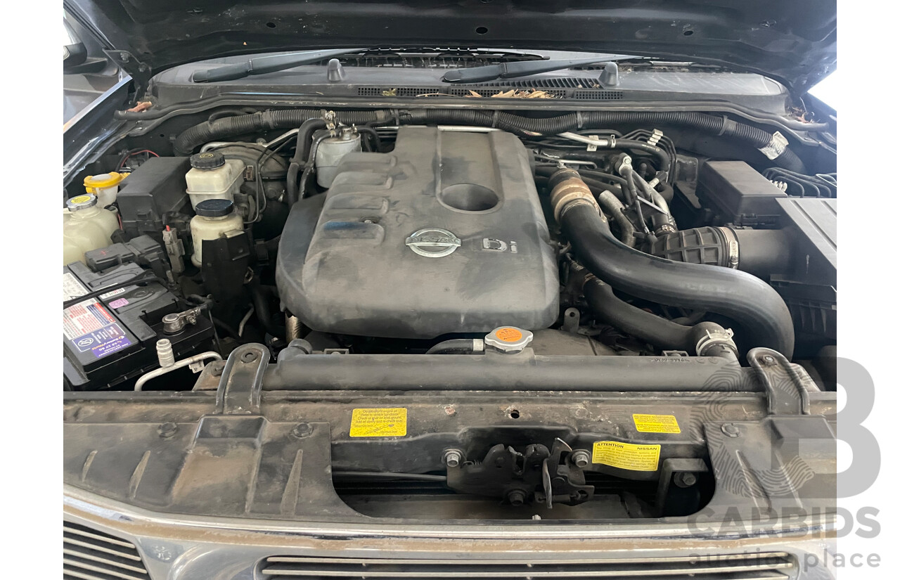 1/2008 Nissan Navara ST-X (4x4) D40 Dual Cab P/Up Grey 2.5L