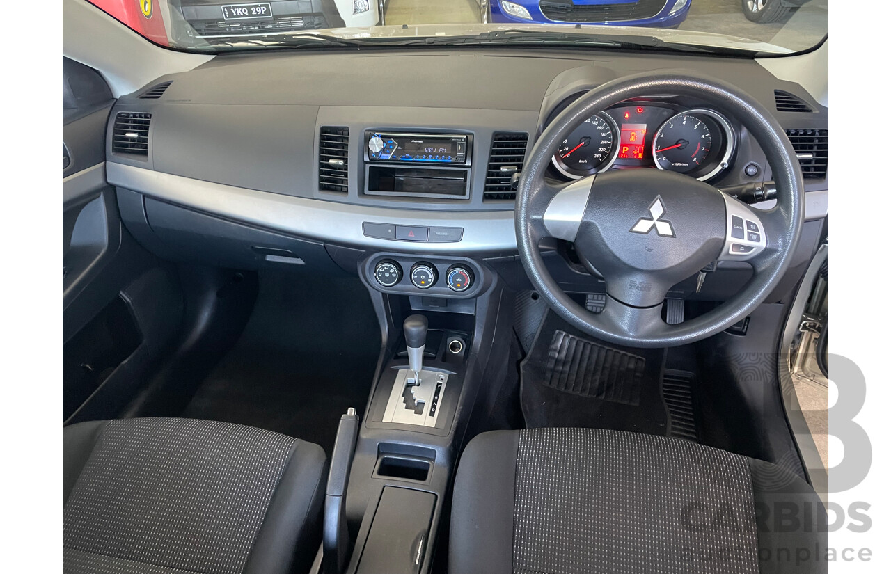 1/2010 Mitsubishi Lancer ES CJ MY10 4d Sedan Gold 2.0L