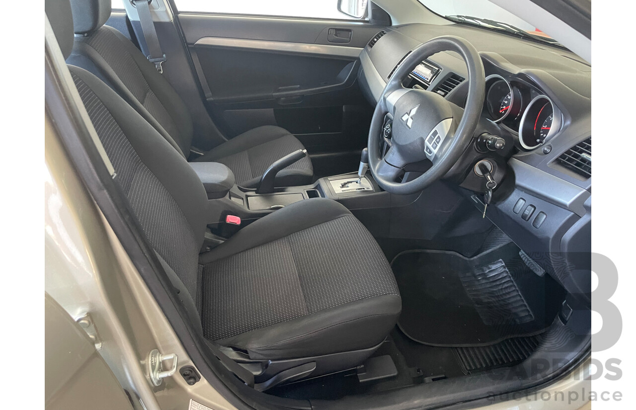 1/2010 Mitsubishi Lancer ES CJ MY10 4d Sedan Gold 2.0L