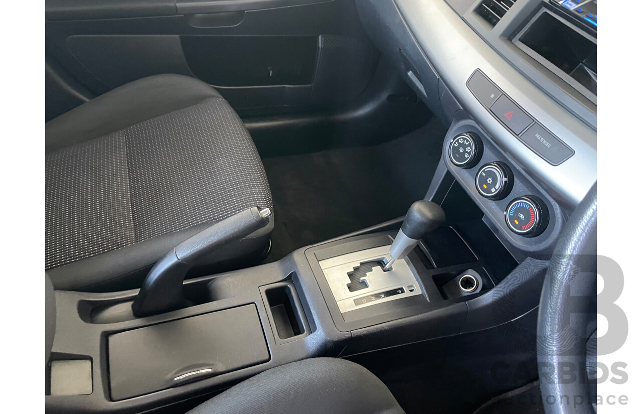 1/2010 Mitsubishi Lancer ES CJ MY10 4d Sedan Gold 2.0L