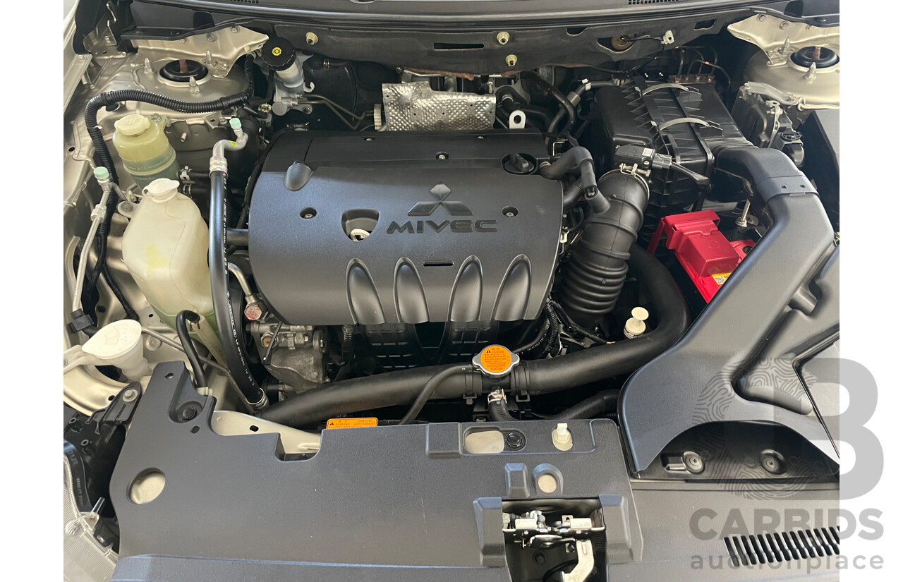 1/2010 Mitsubishi Lancer ES CJ MY10 4d Sedan Gold 2.0L