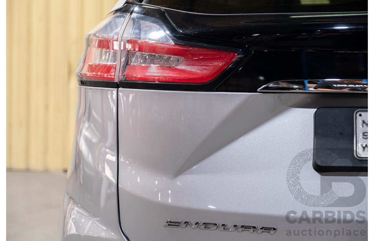 11/2018 Ford Endura Trend (AWD) CA MY19 4d Wagon Silver Turbo Diesel 2.0L