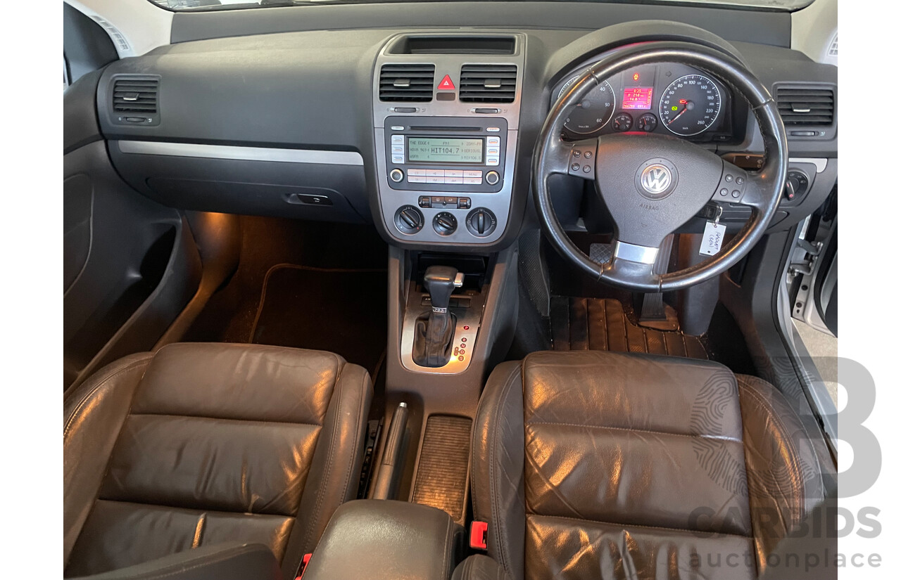 3/2007 Volkswagen Golf 1.9 TDI Comfortline 1K 5d Hatchback Silver 1.9L