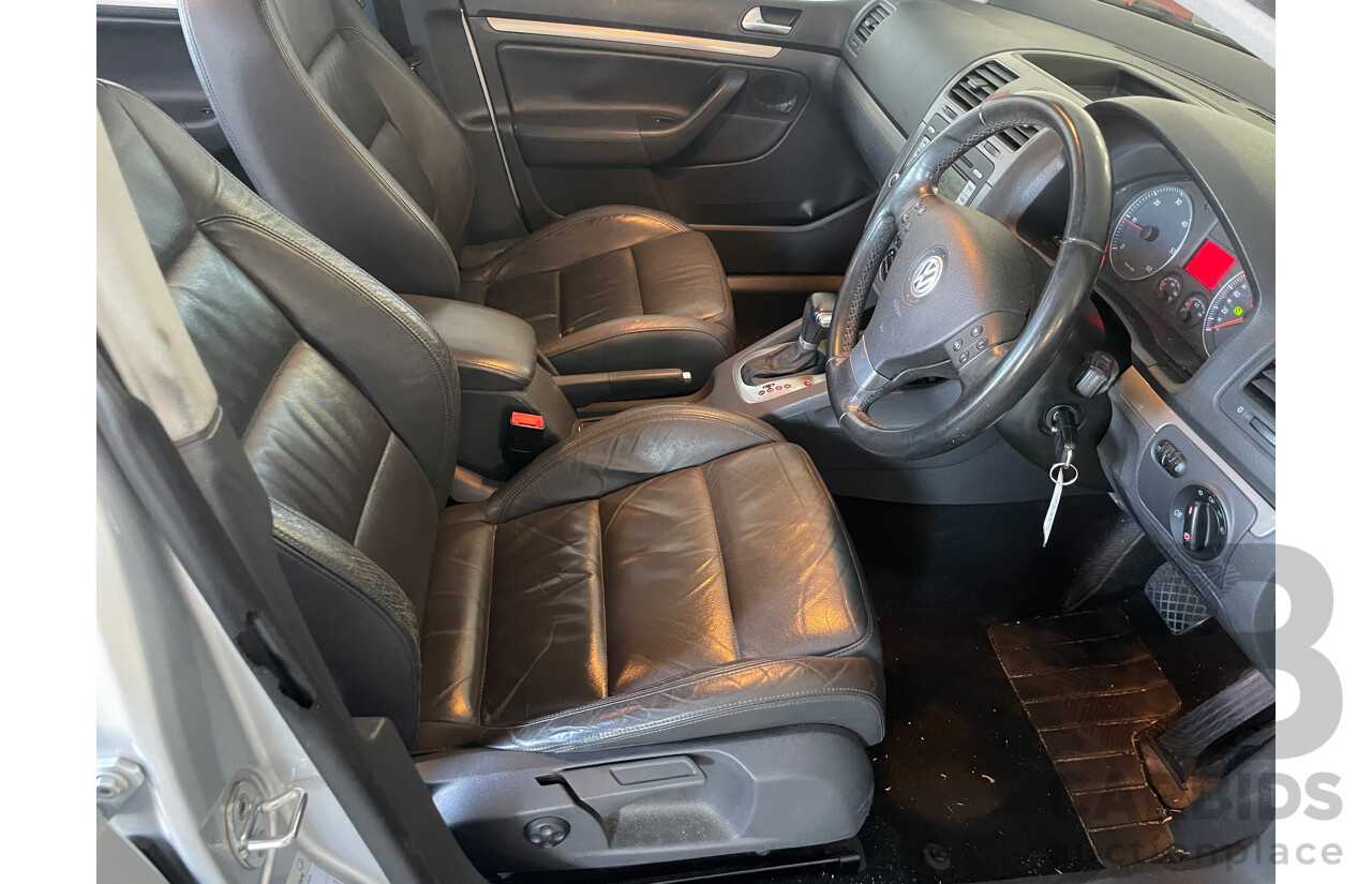 3/2007 Volkswagen Golf 1.9 TDI Comfortline 1K 5d Hatchback Silver 1.9L