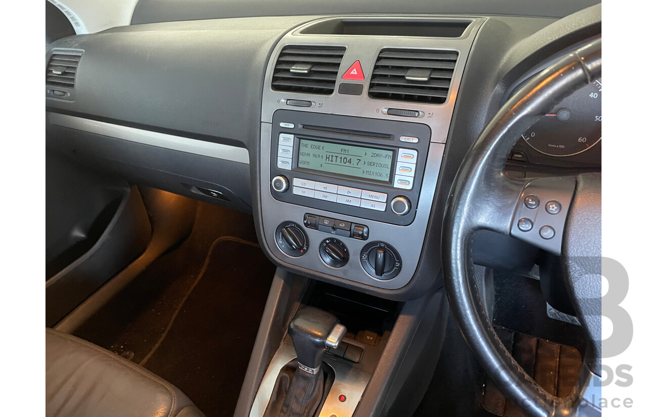 3/2007 Volkswagen Golf 1.9 TDI Comfortline 1K 5d Hatchback Silver 1.9L