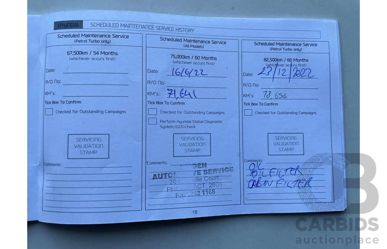 10/2016 Hyundai Accent Active RB 5d Hatchback White 1.6L