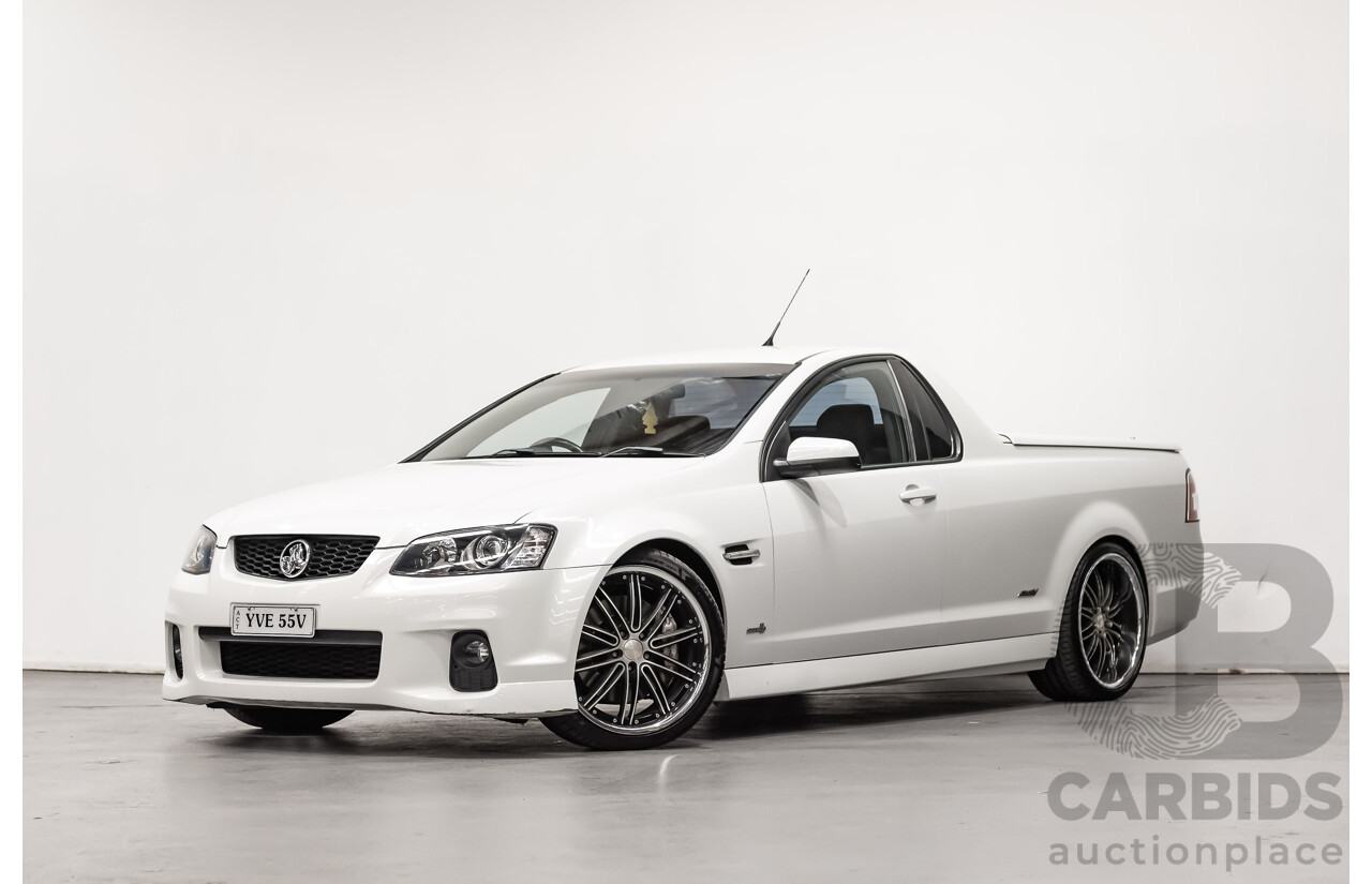 9/2010 Holden Commodore VE II SS-V Redline Utility White V8 6.0L