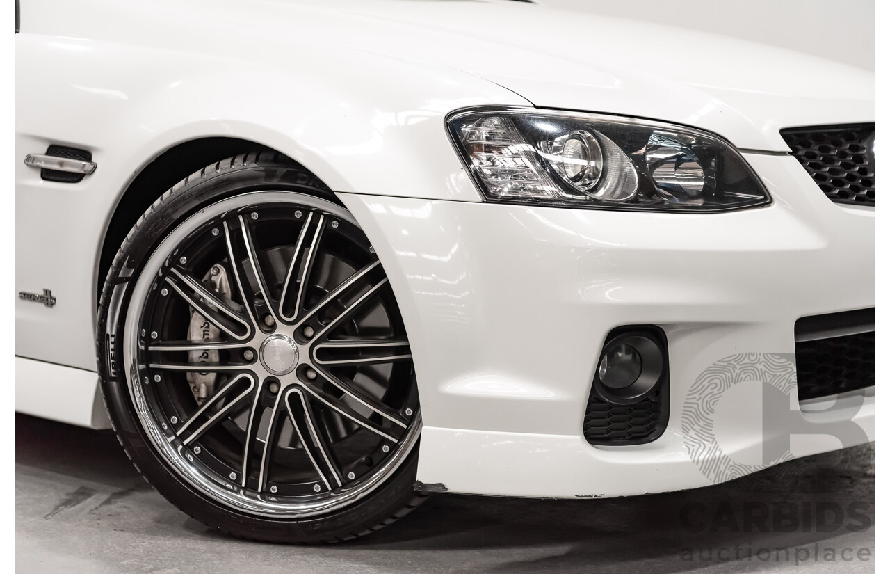 9/2010 Holden Commodore VE II SS-V Redline Utility White V8 6.0L