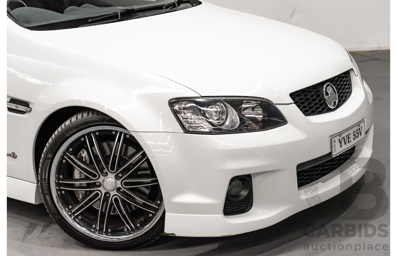 9/2010 Holden Commodore VE II SS-V Redline Utility White V8 6.0L