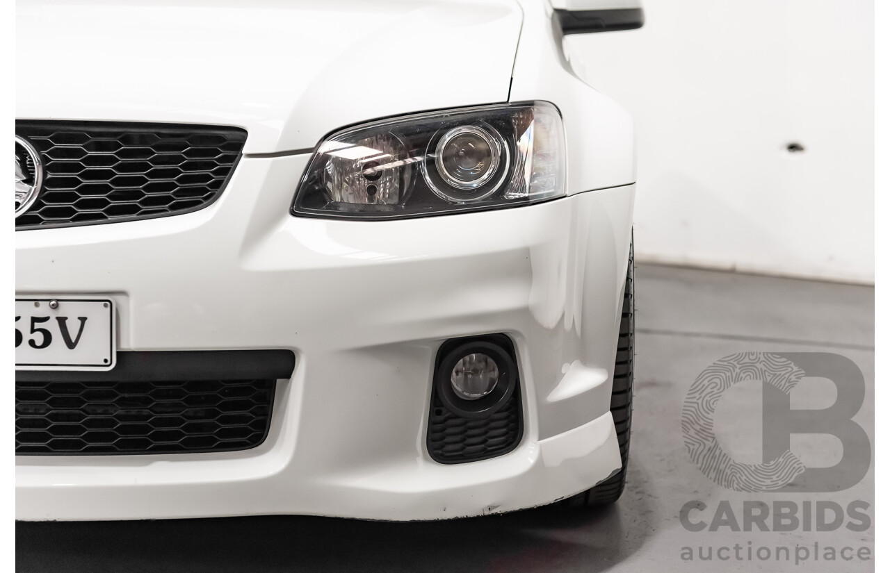 9/2010 Holden Commodore VE II SS-V Redline Utility White V8 6.0L