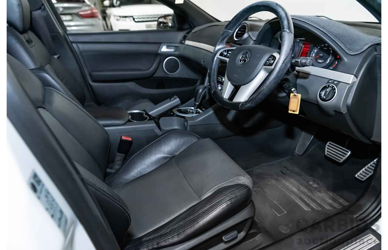 9/2010 Holden Commodore VE II SS-V Redline Utility White V8 6.0L