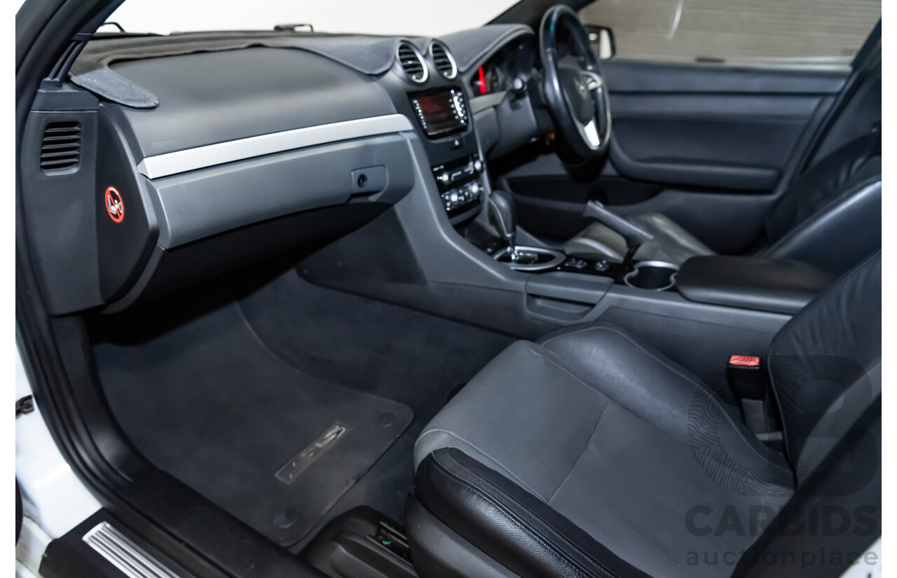 9/2010 Holden Commodore VE II SS-V Redline Utility White V8 6.0L