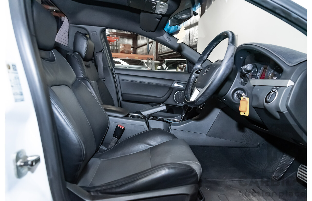 9/2010 Holden Commodore VE II SS-V Redline Utility White V8 6.0L