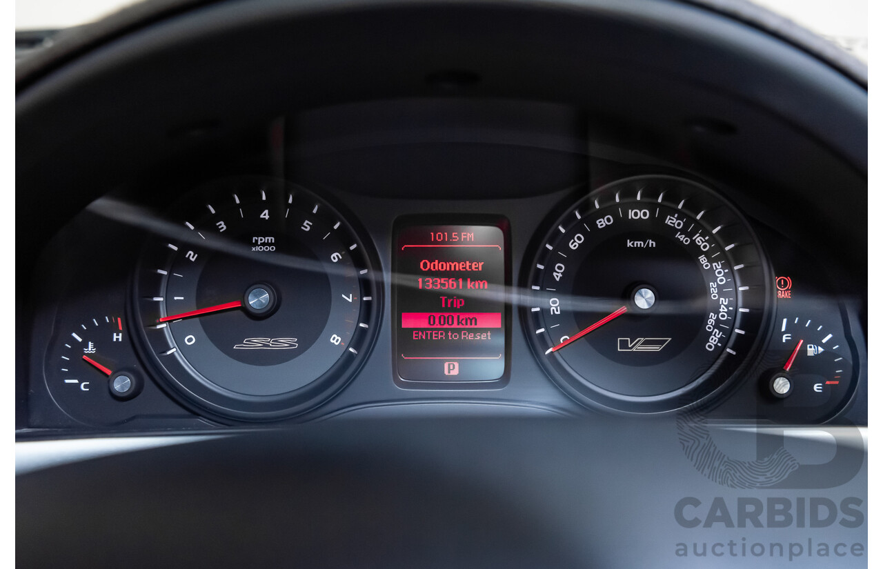 9/2010 Holden Commodore VE II SS-V Redline Utility White V8 6.0L