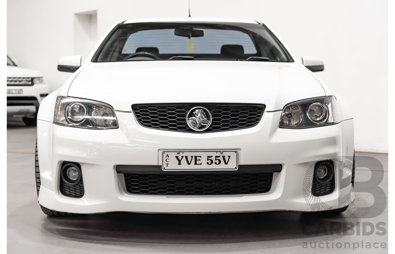 9/2010 Holden Commodore VE II SS-V Redline Utility White V8 6.0L