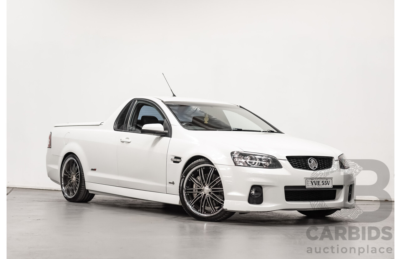 9/2010 Holden Commodore VE II SS-V Redline Utility White V8 6.0L