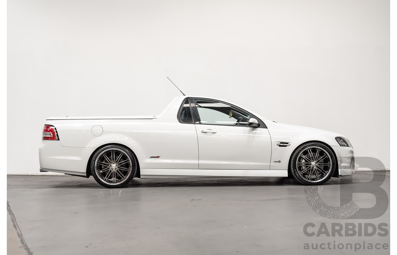9/2010 Holden Commodore VE II SS-V Redline Utility White V8 6.0L