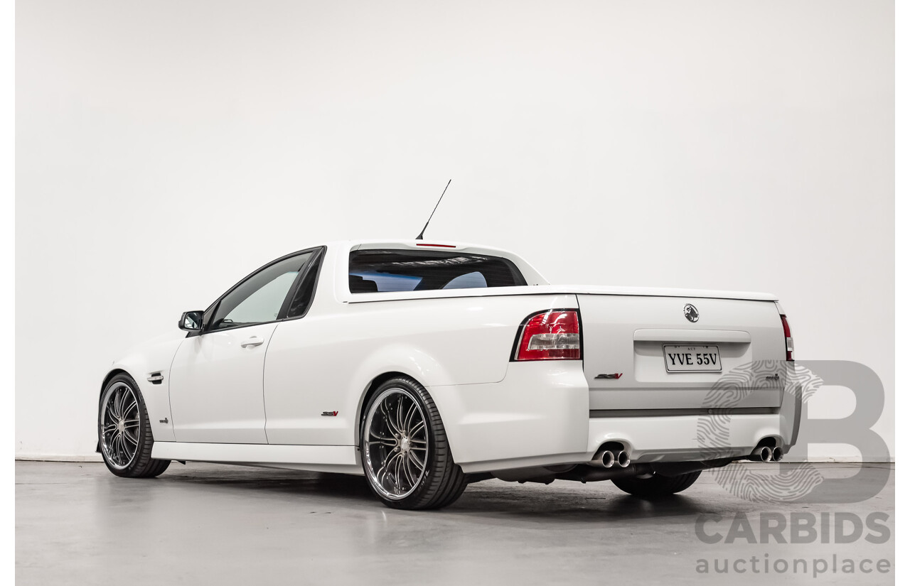 9/2010 Holden Commodore VE II SS-V Redline Utility White V8 6.0L