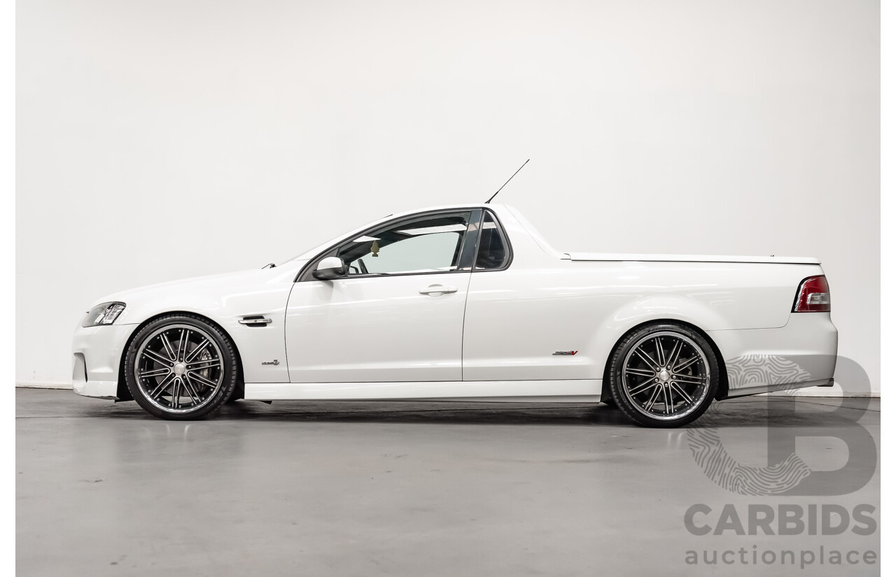 9/2010 Holden Commodore VE II SS-V Redline Utility White V8 6.0L