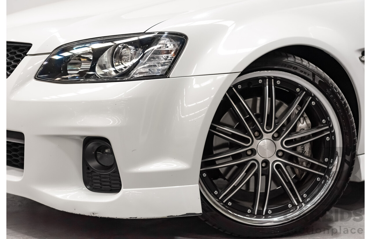 9/2010 Holden Commodore VE II SS-V Redline Utility White V8 6.0L