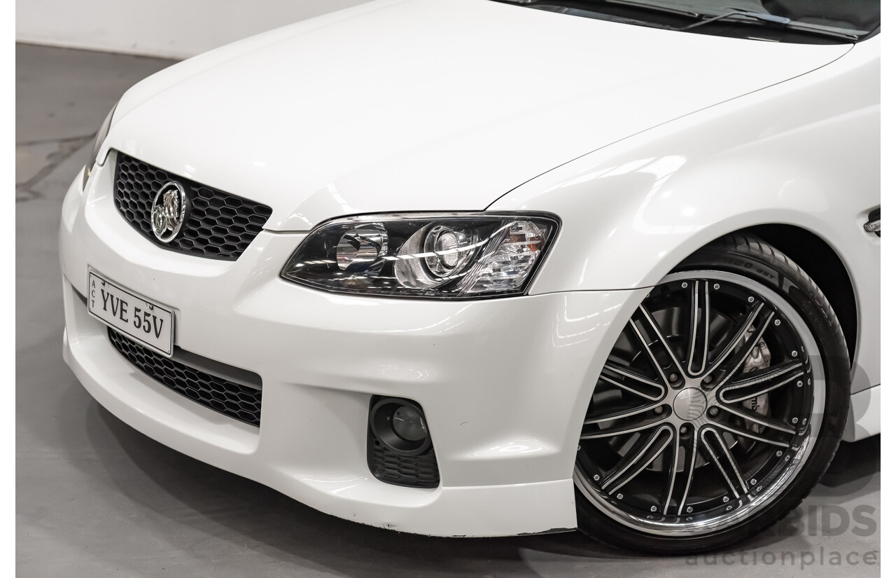 9/2010 Holden Commodore VE II SS-V Redline Utility White V8 6.0L