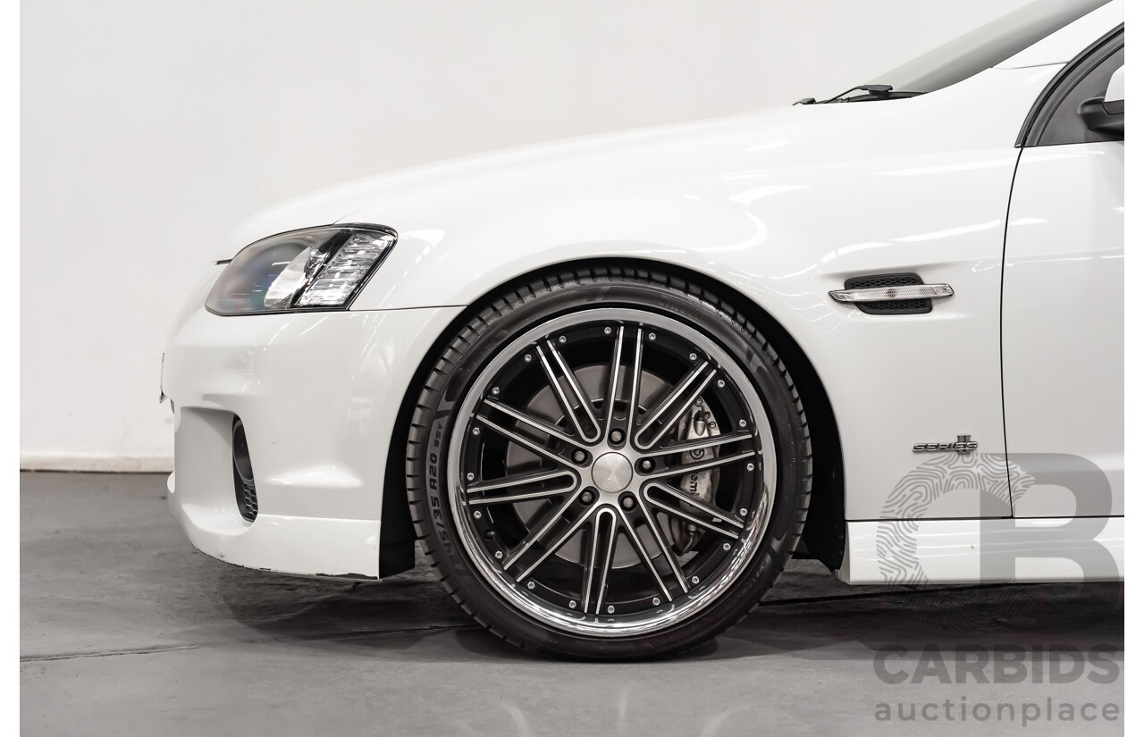 9/2010 Holden Commodore VE II SS-V Redline Utility White V8 6.0L