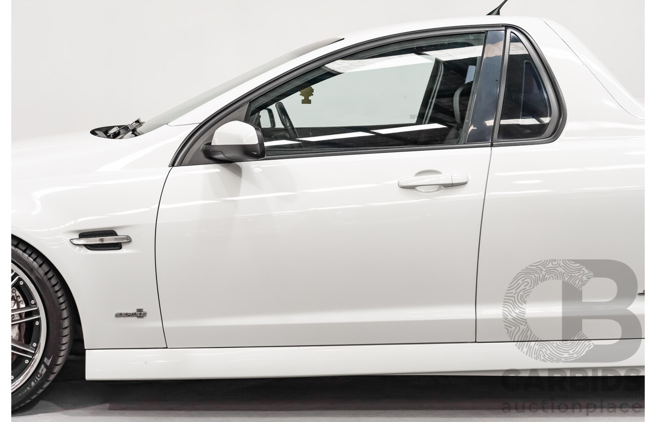 9/2010 Holden Commodore VE II SS-V Redline Utility White V8 6.0L