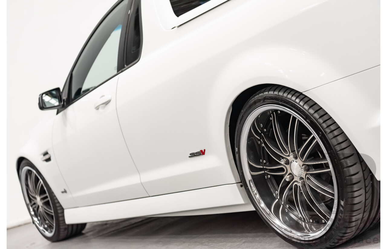 9/2010 Holden Commodore VE II SS-V Redline Utility White V8 6.0L