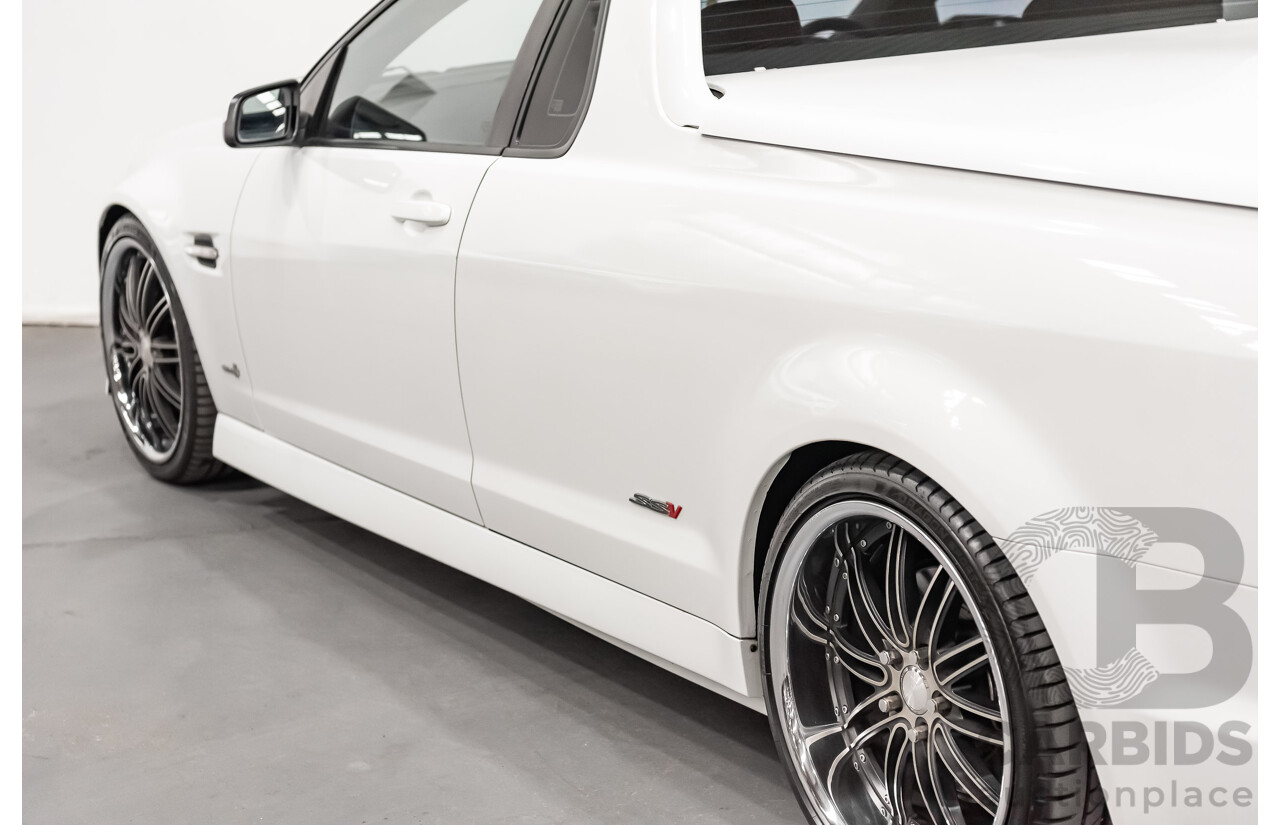 9/2010 Holden Commodore VE II SS-V Redline Utility White V8 6.0L